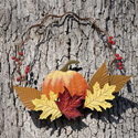 Pumpkin Wreath