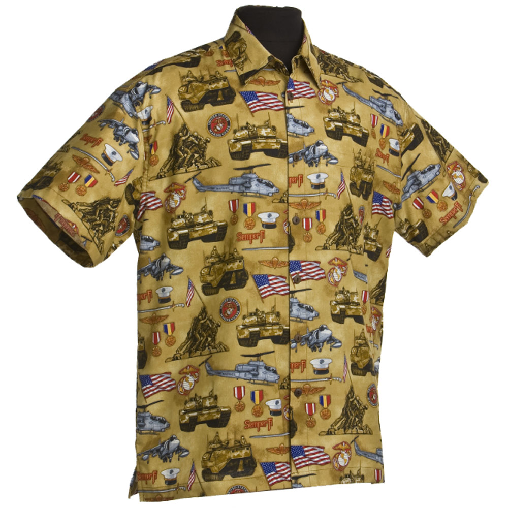 us marines button down shirt hawaiian 12 days of christmas