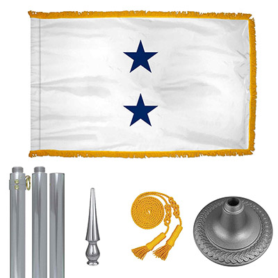 Navy Not of the Line Rear Admiral Upper Half Flag Kit