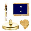 Brass Navy Rear Admiral Upper Half Flag Kit