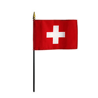 Switzerland Miniature Flag