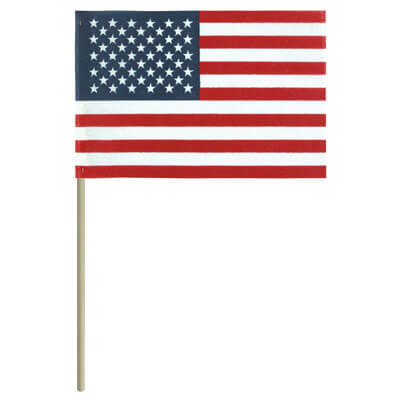 US miniature flag