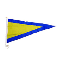 Nylon Rope Wood 1st Substitute Pennant