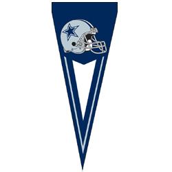 dallas cowboys yard pennant christmas for cowboys tabs