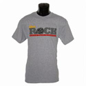 Cotton-Grey The Rock T-Shirt