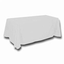 White Table Throw