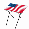 American Flag Snack Table