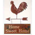 Rooster Home Sweet Home Sign