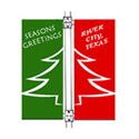 Christmas, Hanukkah, Winter Holidays Street Pole Banners