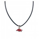 Razorback Necklace With Leather