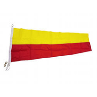 Nylon Rope Metal '7' International Code Signal Pennant