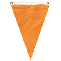 Single Pennants with Oranges