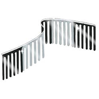 String Pennant Flags with Grays & Silvers