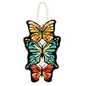 Butterfly Fields Hooked Door Hanger, EE2DHP2382