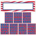 Patriotic Personalized Banner Kit, A129450