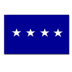 Air Force General Flag with Pole Hem, AAIRFSTAR434PH
