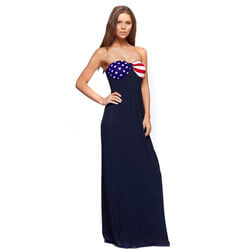 Strapless Maxi Dress