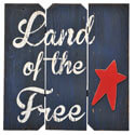 Land of the Free Wall Hanger, BOIN93632
