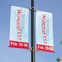 Best Street-Pole DOUBLE Banner Kits