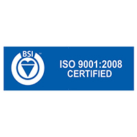 BSI ISO 9001:2008 Banner - Double Sided, BSIISO90010839D