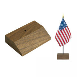 Base for 1 Minature 4 x 6 in. Flag, CBASE050528