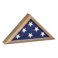 Veteran Flag Display Case