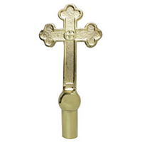 Church Cross Ornament with Ferrule, CCROS918