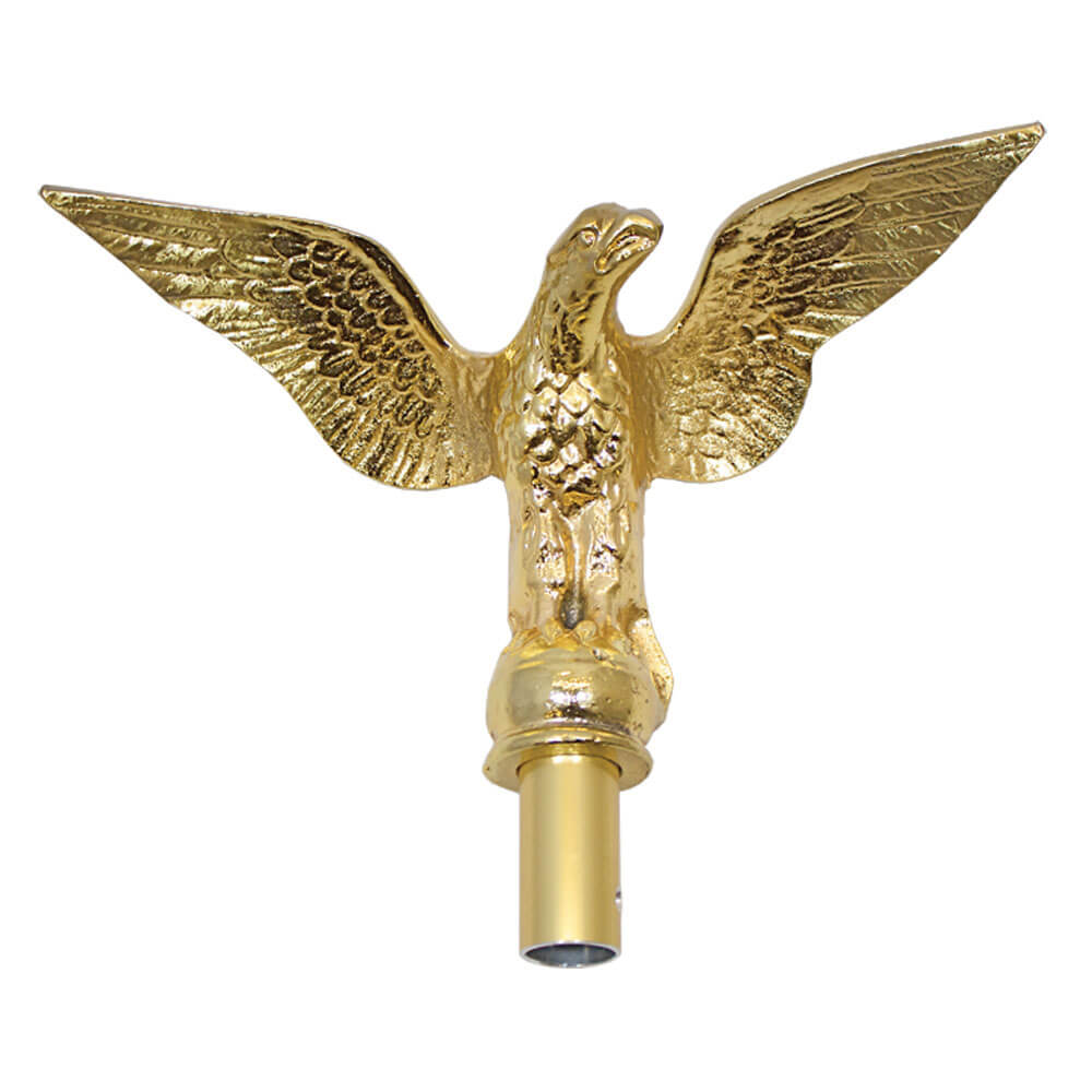 Perched Eagle Ornament with Ferrule, CEAGL11A