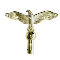 Flying Eagle Ornament with Ferrule, CEAGL8DG