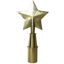 Guiding Star Ornament with Ferrule, CGUID7B