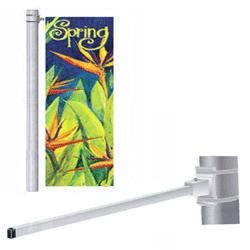 Interceptor Street Pole Bracket Kit for Single Banner