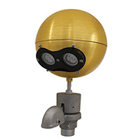 External Halyard Revolving Truck Beacon, CLIGHTABESFSGLD