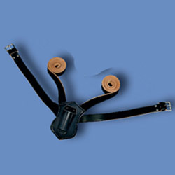 Parade belt Double Strap, CPARAJDBBLK