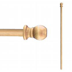 One-Piece Pole with Ball Ornament, CPOLE5
