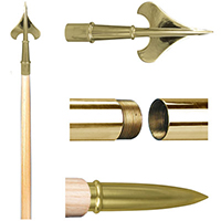 Guidon Staff with Spear