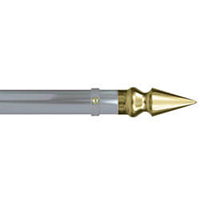 Spear End Lead Parade Banner Pole,CPOLE96SS