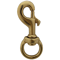 Brass Swivel Snap Hook, CSNAP