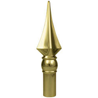 Fancy Spear Ornament with Ferrule