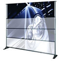 Jumbo Tubing Adjustable Banner Black Stand, CSTANJN5B