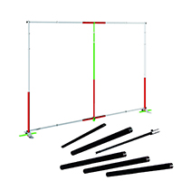 Conversion Kit For Adjustable Jumbo Tubing Large Format Banner Stand