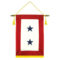 Service flag banner