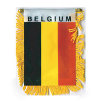 Belgium Mini Banner, DBANNBELG45