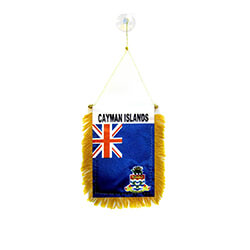 Cayman Islands Mini Banner, DBANNCAYI45