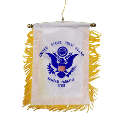 Coast Guard Mini Banner, DBANNCOAS45