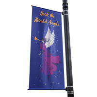Herald Angels Street Pole Banner