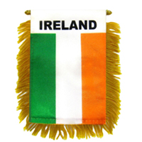 Ireland Mini Banner, DBANNIREL45
