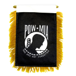 POW MIA Mini Banner, DBANNPOWM45