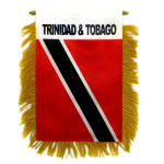 Trinidad and Tobago Mini Banner, DBANNTRIN45