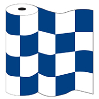 Racing Checkered Bunting, DBUNTCHECBL