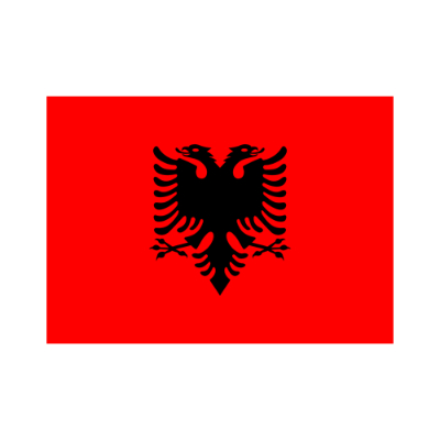 Albania Decal, DECALBA34